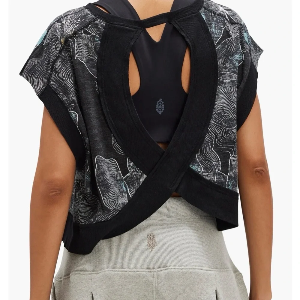 Free People My Time printed tee - Picture 3 of 6